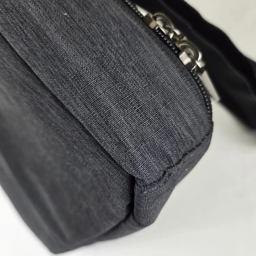 Samsonite Gray Computer Laptop Travel Bag Double Handles Detachable Strap
